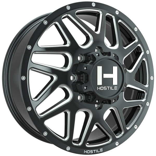 Hostile H401 Sprocket Dually Front 20x8.25 8x165 123mm Blade Cut