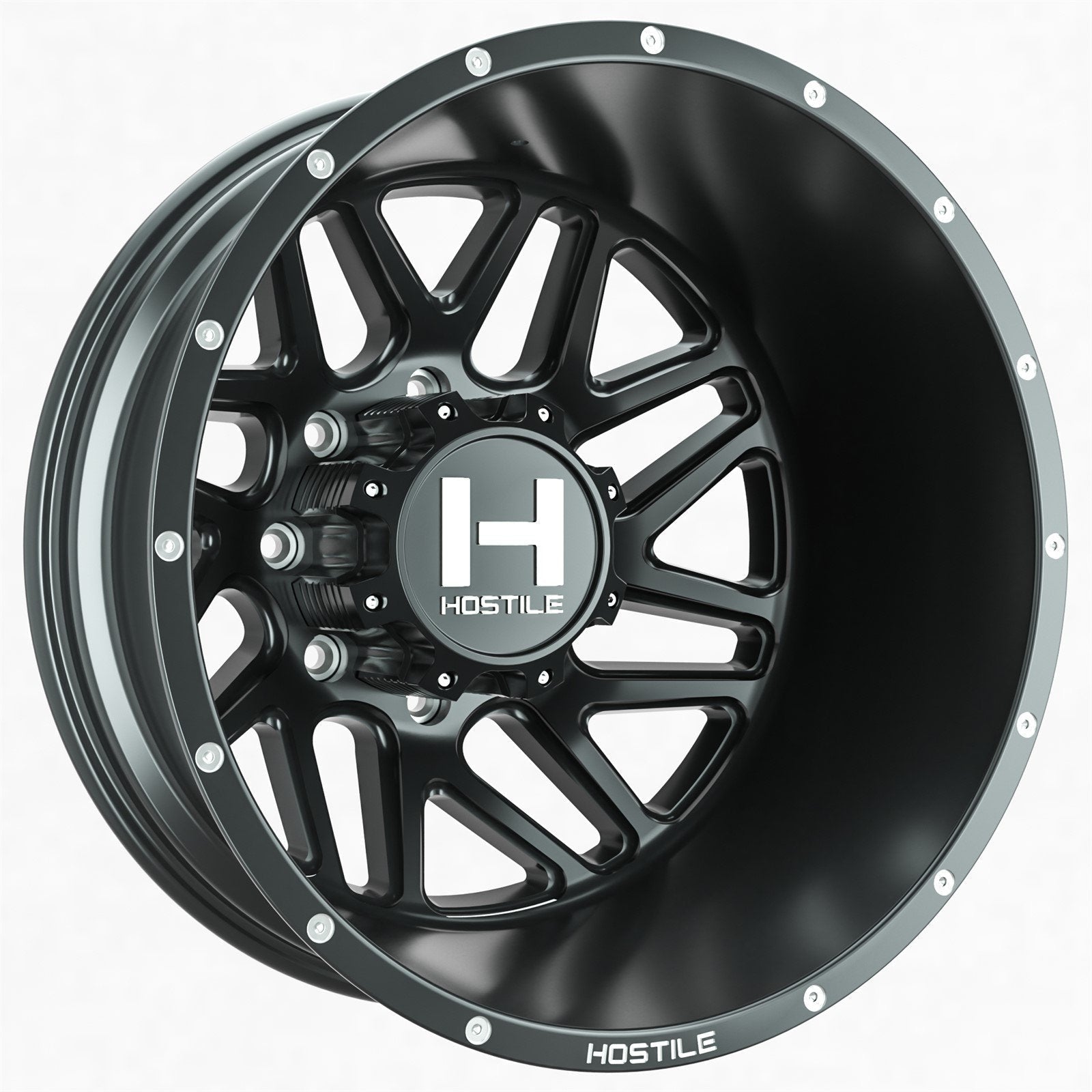 Hostile H401 Sprocket Dually Rear 20x8.25 8x210 -221mm Asphalt