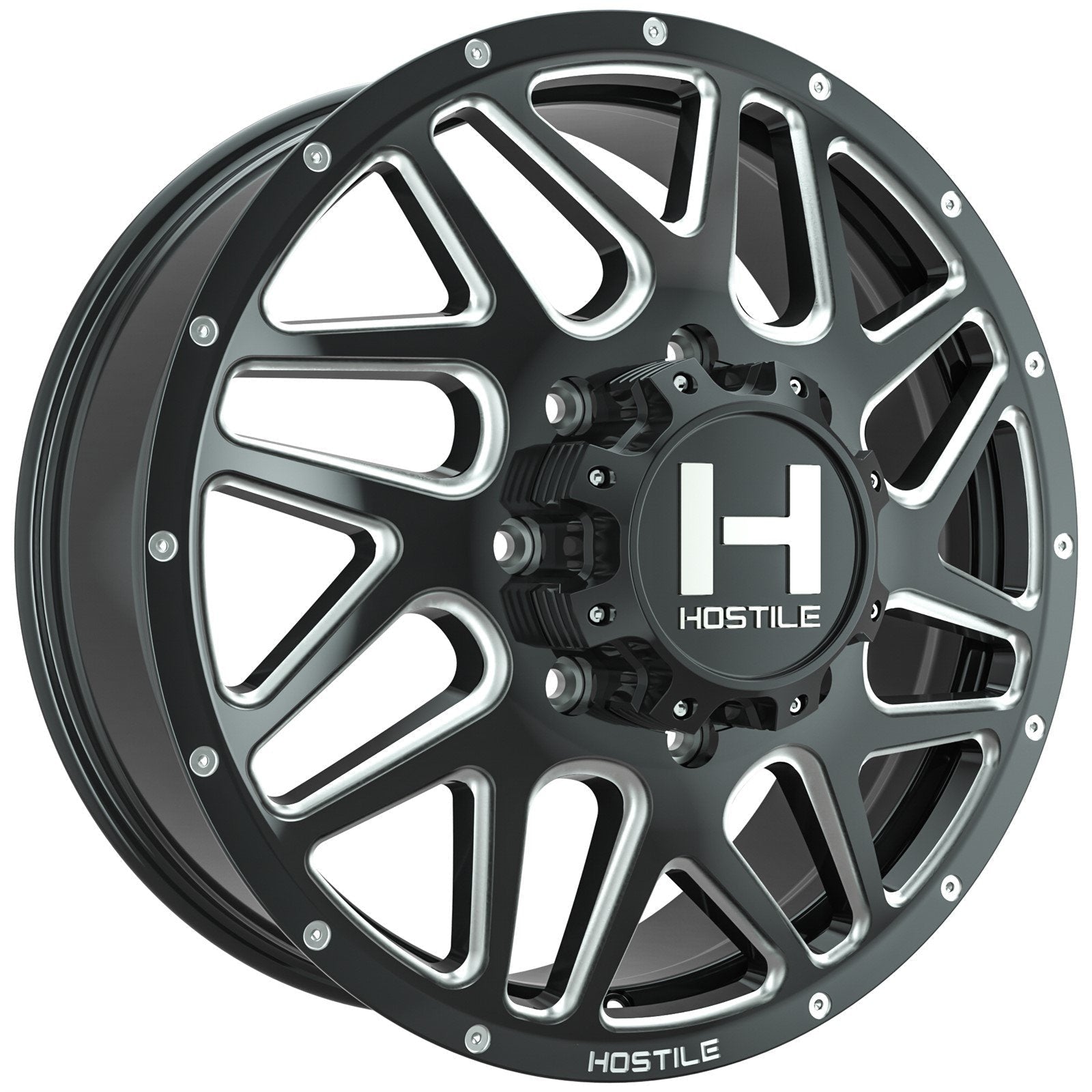 Hostile H401 Sprocket Dually Front 22x8.25 8x210 123mm Blade Cut