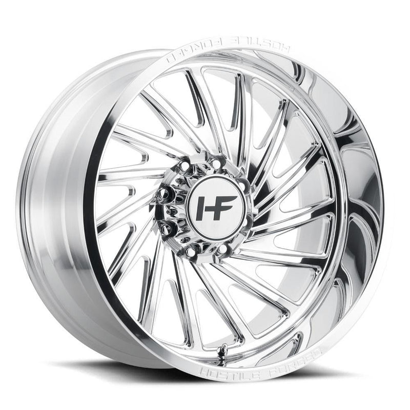 Hostile Forged HF06 Chaos 22x12 8x165.1 -44mm Full polish