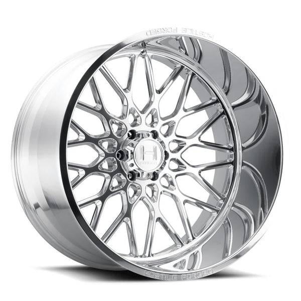 Hostile Forged HF08 Savage 22x12 6x139.7 -44mm Full polish