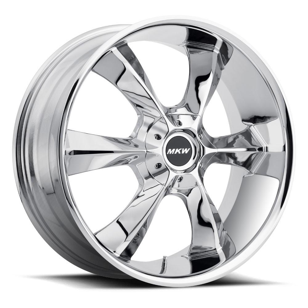 MKW M119 22x9 6x139.7 18mm Chrome