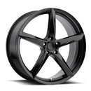 MKW M120 22x9 5x115 20mm Satin Black