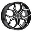 MKW M121 22x9 6x135 & 6x139.7 35mm Gloss Black Machined