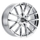 MKW M123 20x8.5 5x112 & 5x114.3 40mm Chrome