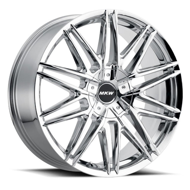 MKW M124 20x8.5 5x120 40mm Chrome