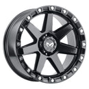 MKW M203 17x8.5 5x150 0mm Satin Black