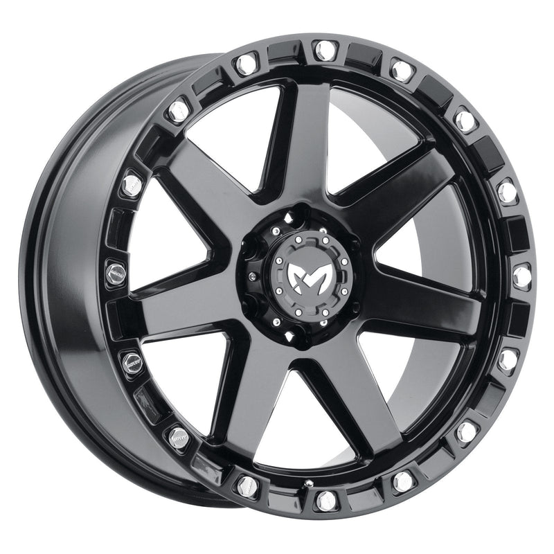 MKW M203 17x8.5 6x139.7 0mm Satin Black