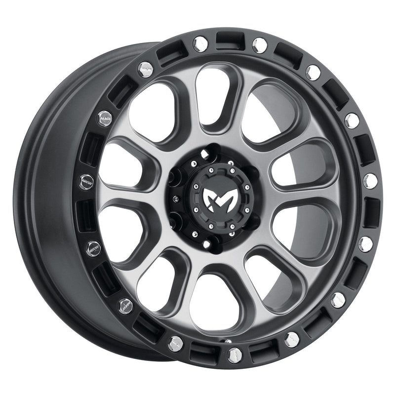 MKW M204 17x9 5x127 0mm Matte Grey