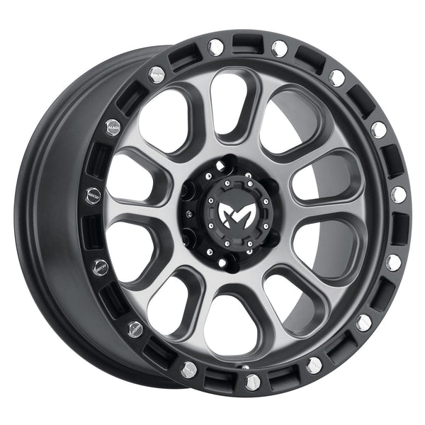 MKW M204 17x9 6x139.7 0mm Matte Grey