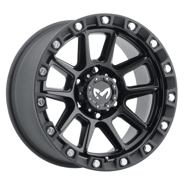 MKW M205 17x8.5 6x120 6mm Satin Black