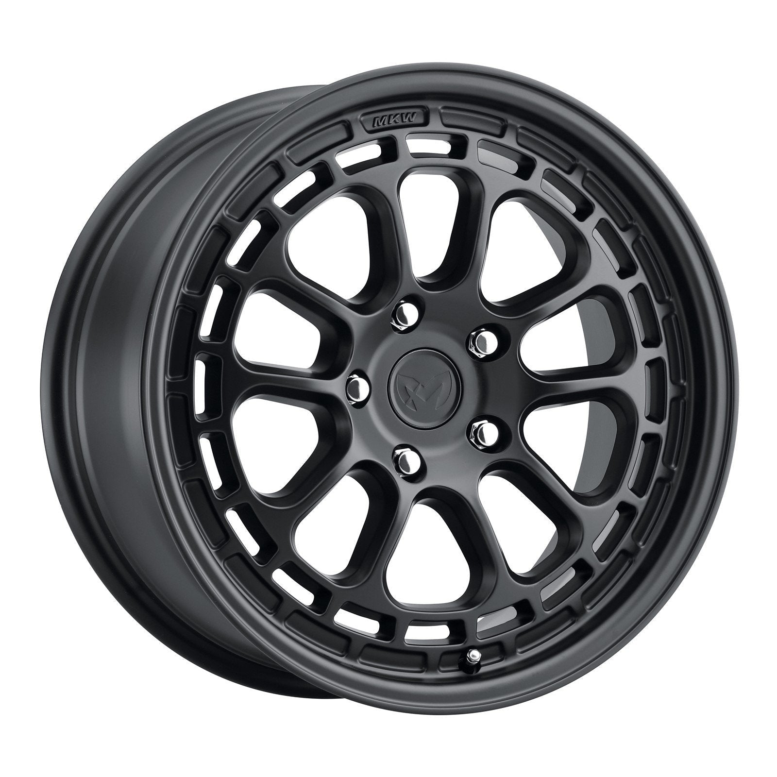 MKW M207 17x8 5x100 35mm satin black
