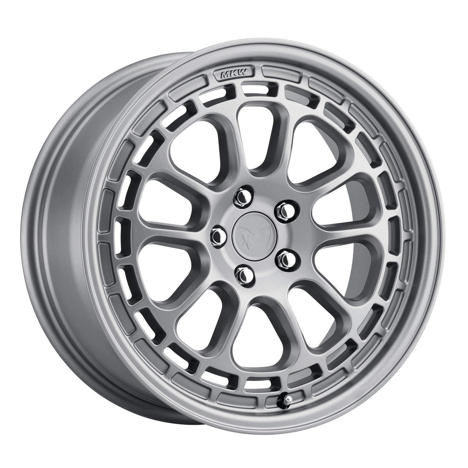 MKW M207 17x8 5x114.3 35mm Matte Grey