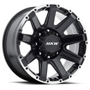 MKW M94 18x9 8x170 10mm Satin Black Machined