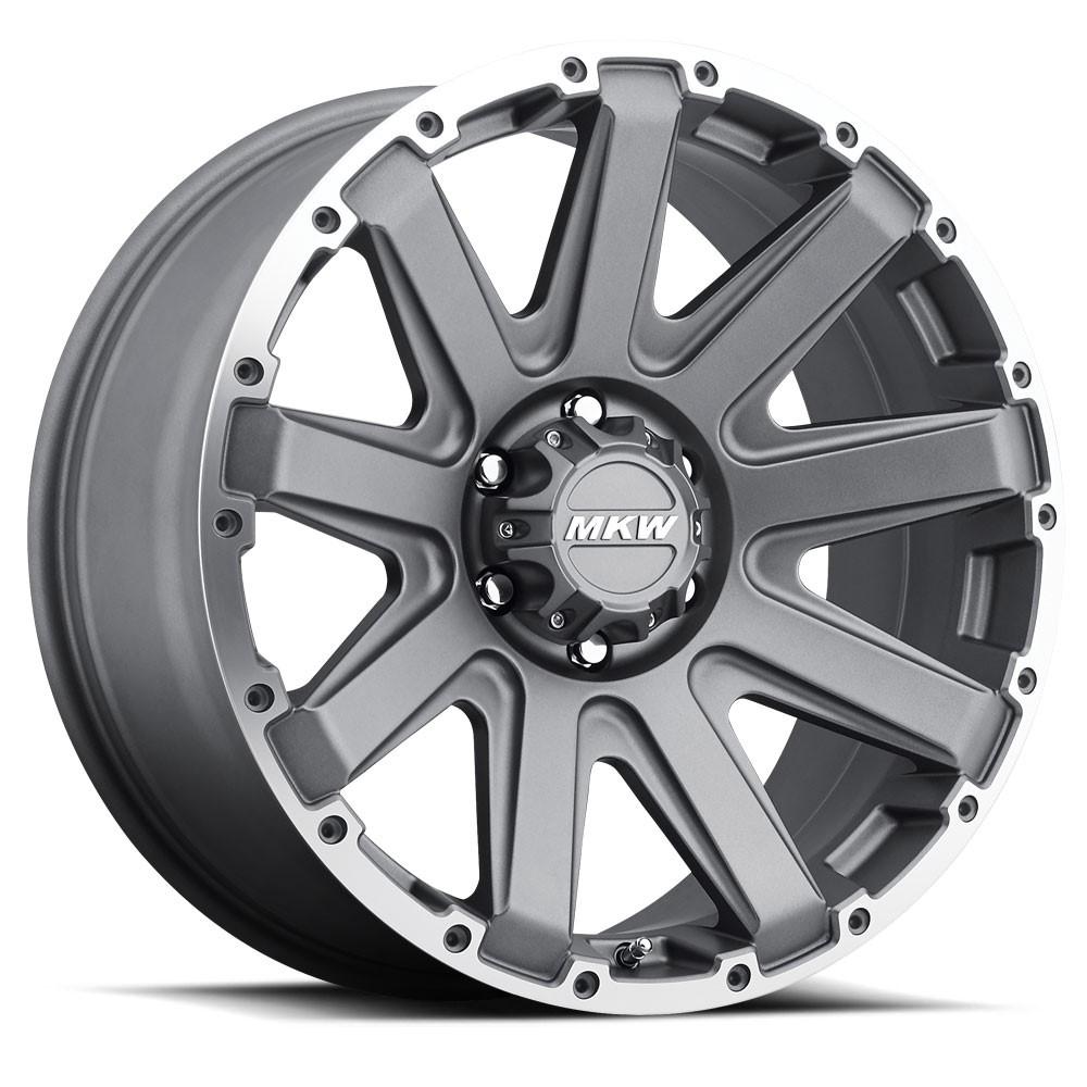 MKW M94 20x9 6x135 10mm Anthracite Grey