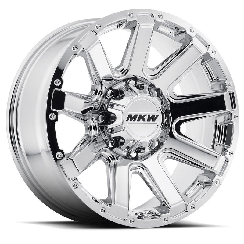 MKW M94 20x9 8x165 10mm Chrome