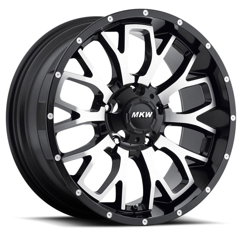 MKW M95 18x9 6x139 10mm Satin Black Machined