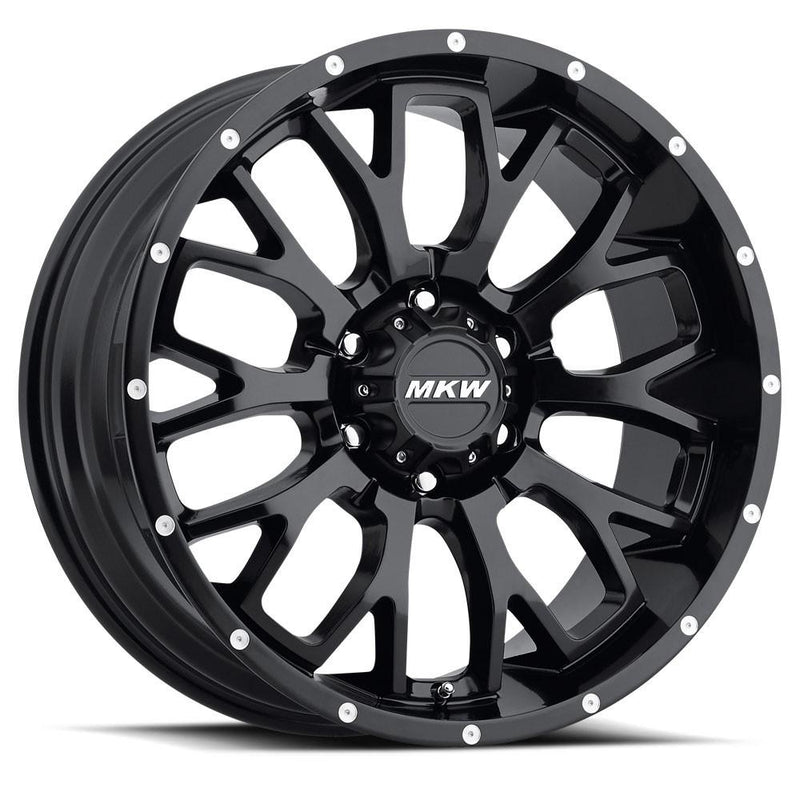 MKW M95 18x9 6x139 10mm Satin Black