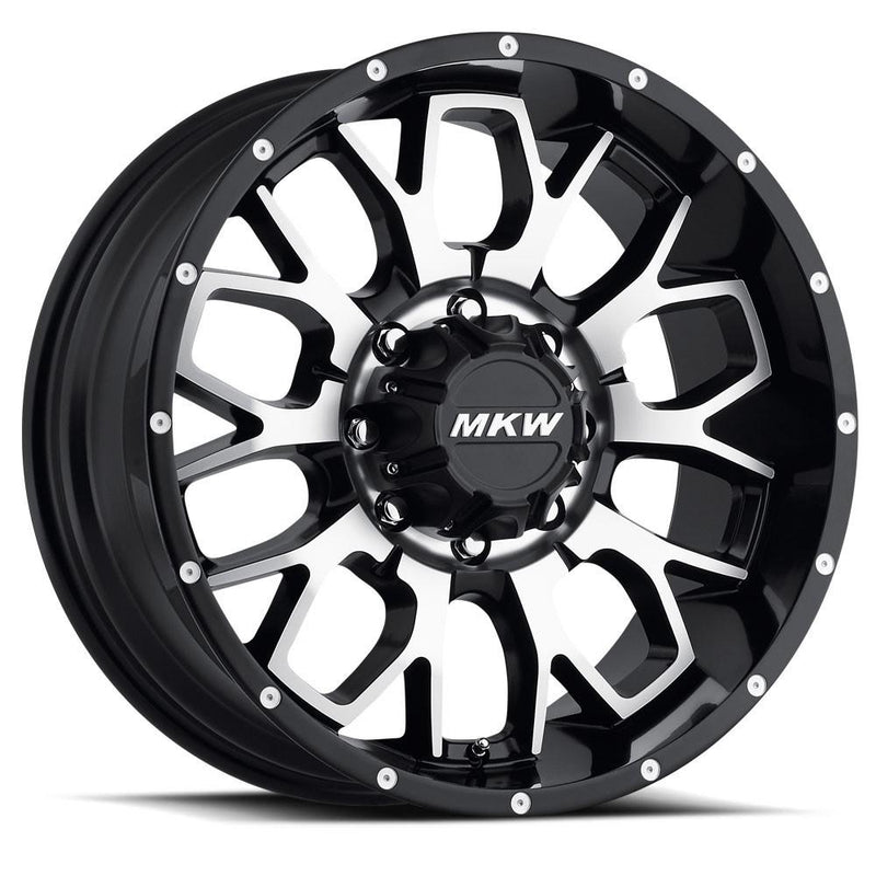 MKW M95 18x9 8x165 10mm Satin Black Machined