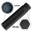 Lug Socket Key - 6 Spline Car 3/4" & 13/16" Hex