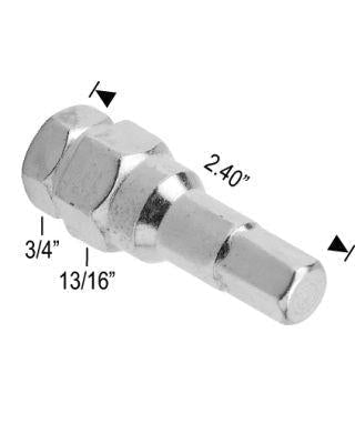 Lug Socket Key - Tuner Hex Car 3/4" & 13/16" 12.5mm Internal Hex