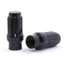 Lug Nut - 6 Spline ET Black Acorn Chrome 1.7" Tall