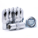 Lug Nut - Standard Mag 0.75"Bullet Chrome - Keystone Centered Washers