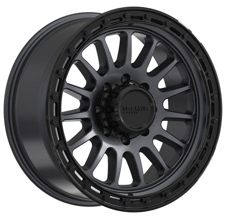 Tremor Aftershock 20x9 5x150 +0mm Gray with Black Ring