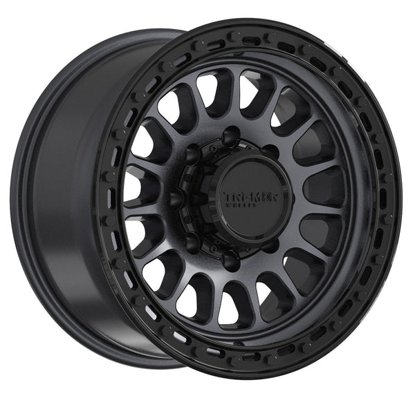 Tremor Aftershock 17x8.5 6x135 +0mm Gray with Black Ring