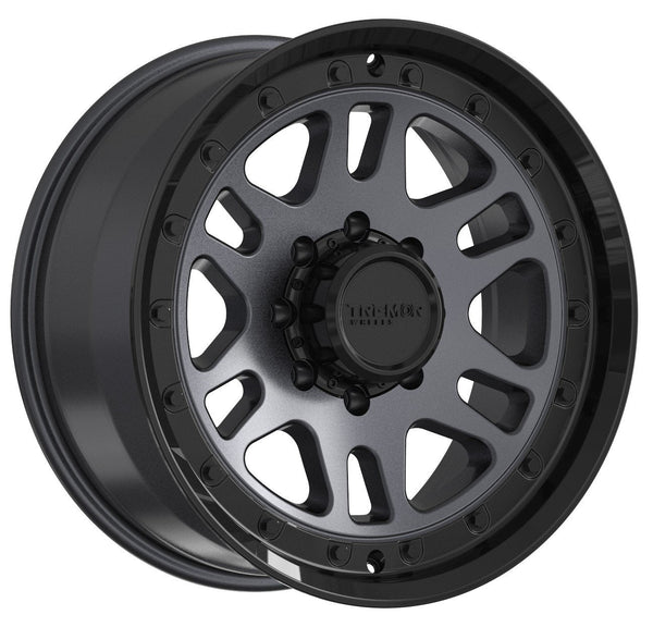 Tremor Shaker 20x9 8x165.1 +0mm Gray with Black Ring