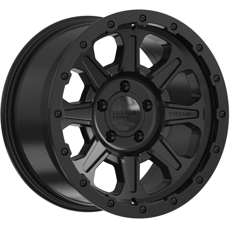 Tremor Impact 17x8.5 6x135 +0mm Satin Black