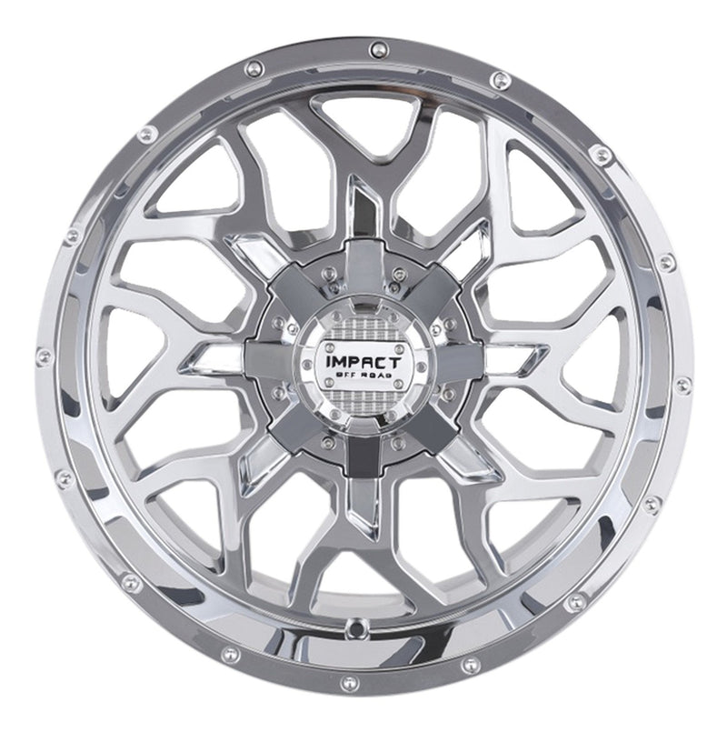 Impact 813 20x10 5x139.7 & 5x127 -12 Chrome