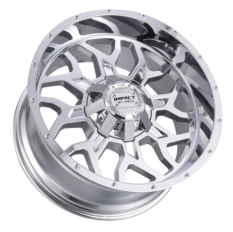 Impact 813 22x12 6x139.7 & 6x135 -44 Chrome