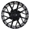 Impact 815 20x10 5x139.7 & 5x127 -12 Gloss Black/Milling Windows