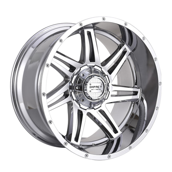 Impact 820 22x12 6x139.7 & 6x135 -44 Chrome