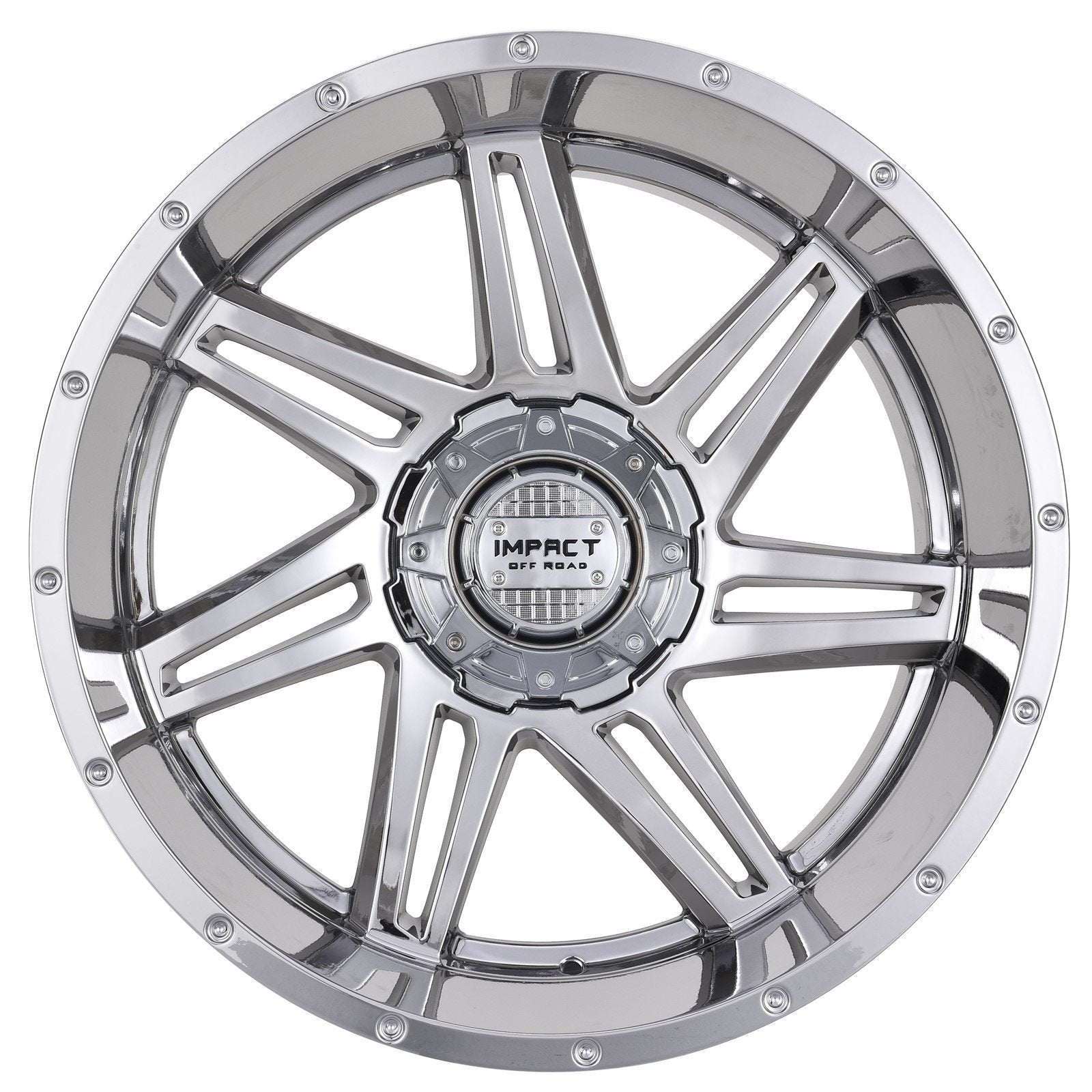 Impact 820 22x12 6x139.7 & 6x135 -44 Chrome