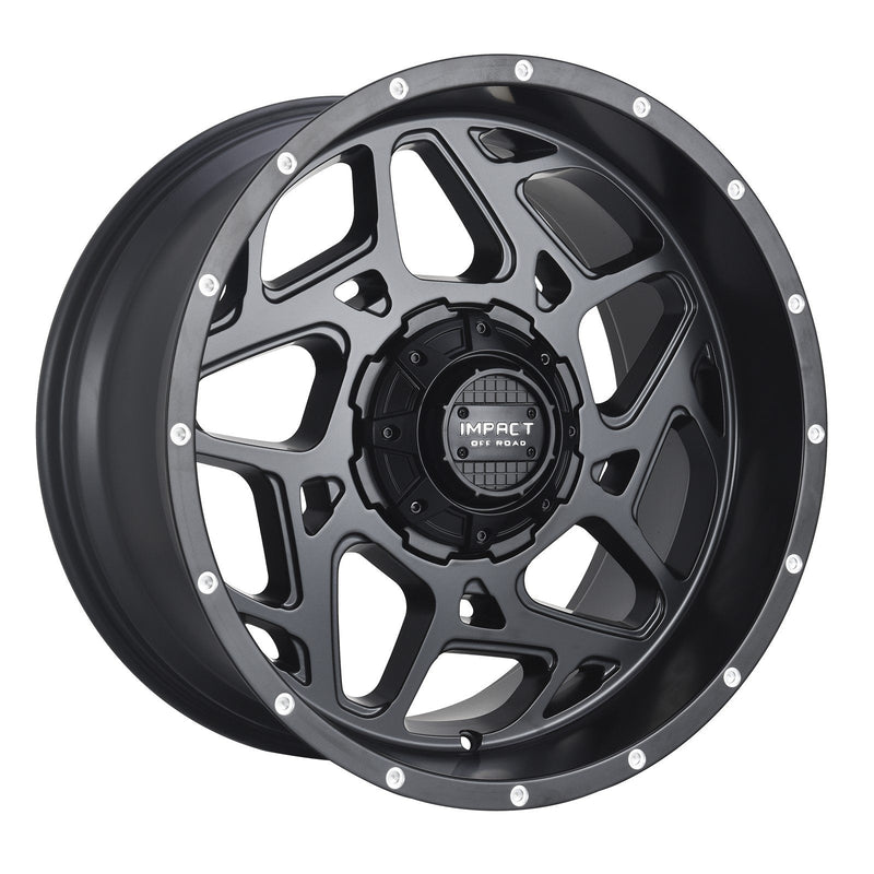 Impact 822 20x10 6x139.7 & 6x135 -12 Matte Black