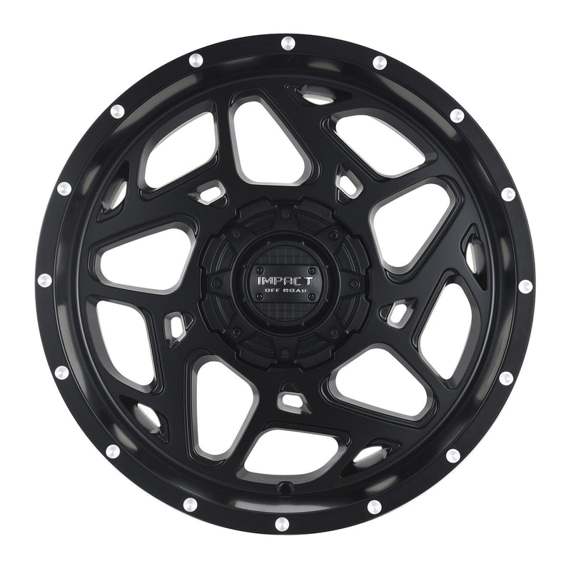 Impact 822 20x10 6x139.7 & 6x135 -12 Matte Black