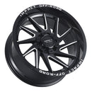 Impact 824 22x12 6x139.7 & 6x135 -44 Gloss Black/Milling Windows